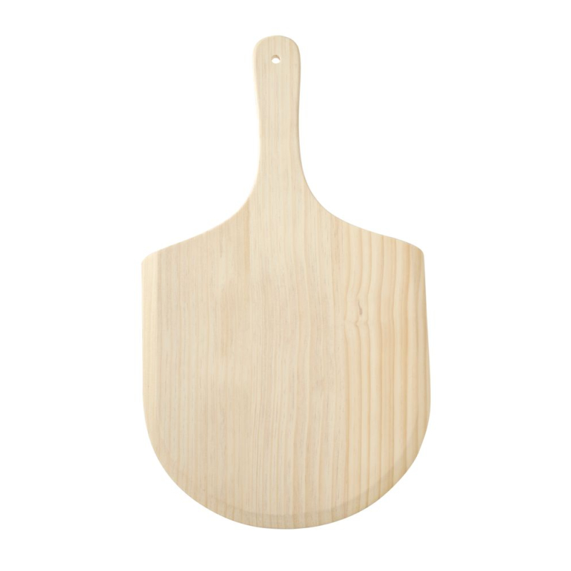 Pelle &agrave; pizza en bois durable 535x305x10mm pour four - Hendi