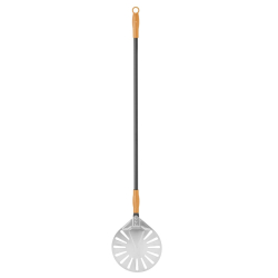 Pelle &agrave; Pizza Ronde Perfor&eacute;e Professionnelle 230x1200mm - Hendi