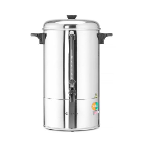 Percolateur Caf&eacute; Professionnel Inox 10L avec Filtre Int&eacute;gr&eacute; et Robinet Anti-Goutte - Hendi