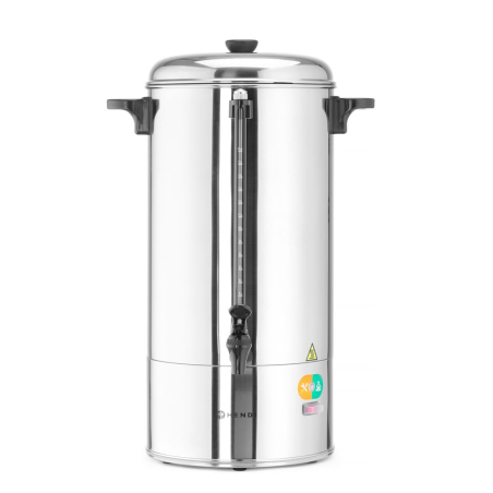 Percolateur Caf&eacute; Professionnel Inox 16L 1500W Anti-Goutte - Hendi