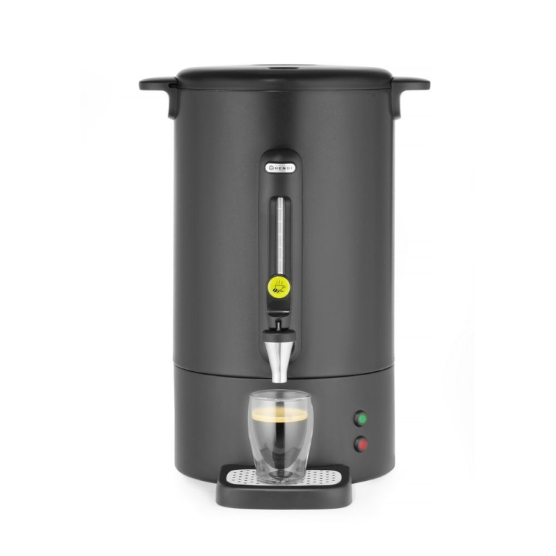 Percolateur Caf&eacute; Professionnel UNIQ 14L Noir Mat Design Bronwasser - Hendi