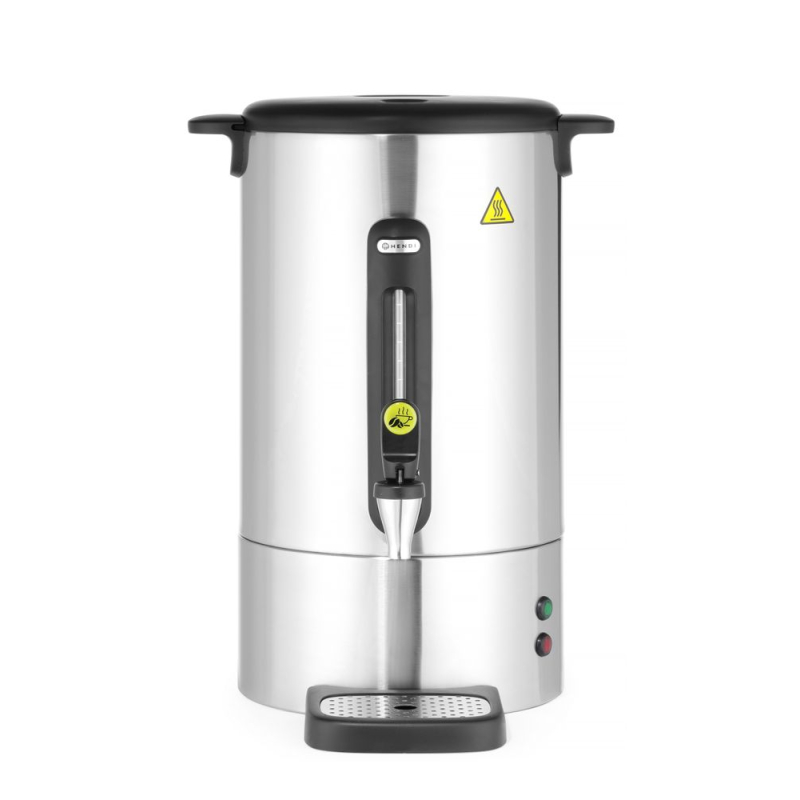 Percolateur Professionnel UNIQ 14L, Acier Inoxydable Argent, 1750W - Hendi