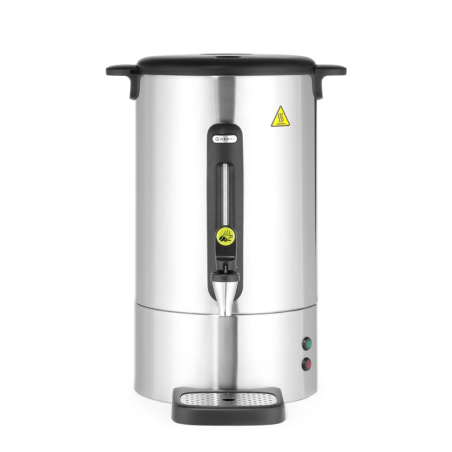 Percolateur Professionnel UNIQ 14L, Acier Inoxydable Argent, 1750W - Hendi