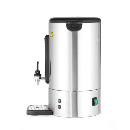 Percolateur Professionnel UNIQ 14L, Acier Inoxydable Argent, 1750W - Hendi