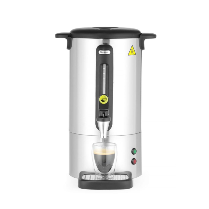 Percolateur UNIQ en Acier Inoxydable, 7L, 1050W, Design Robert Bronwasser - Hendi