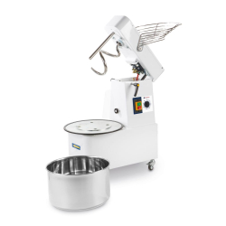 P&eacute;trin &agrave; Spirale Professionnel 10L, T&ecirc;te Relevable, Cuve Amovible, 35 kg/h, 230V - Hendi