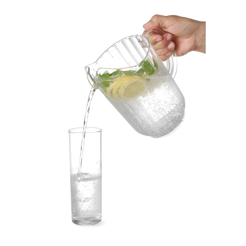 Pichet 1,8L Transparent Anti-choc &Oslash;125x(H)210mm - Hendi