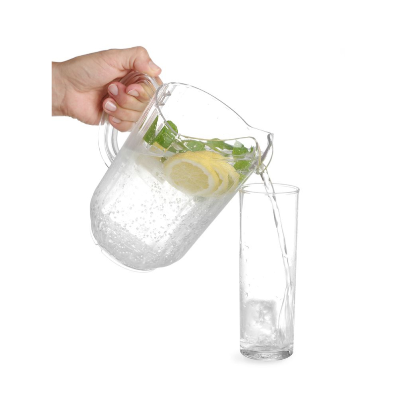 Pichet 1,8L Transparent Anti-choc &Oslash;125x(H)210mm - Hendi