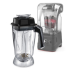 Pichet pour Blender 2,5 L en Polycarbonate avec Couteaux en Inox et Rev&ecirc;tement Titane - Hendi