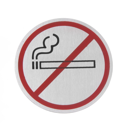 Pictogramme Autocollant Non Fumeur HENDI Rond ⌀75mm - Hendi