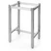 Pi&egrave;tement Billot Acier Inoxydable, Pieds R&eacute;glables, 500x400mm - Hendi