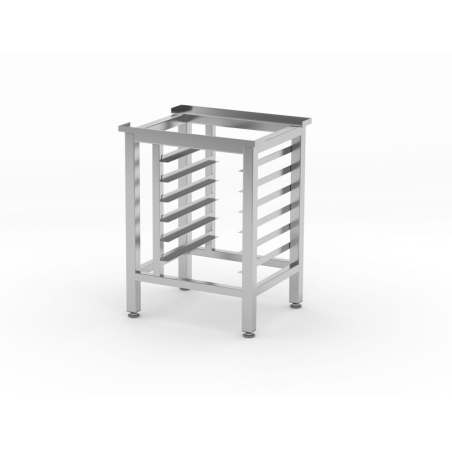 Pi&egrave;tement de four professionnel Inox pour EKF523NTUD/NUD, 6x GN 2/3, 550x465x700mm - Hendi