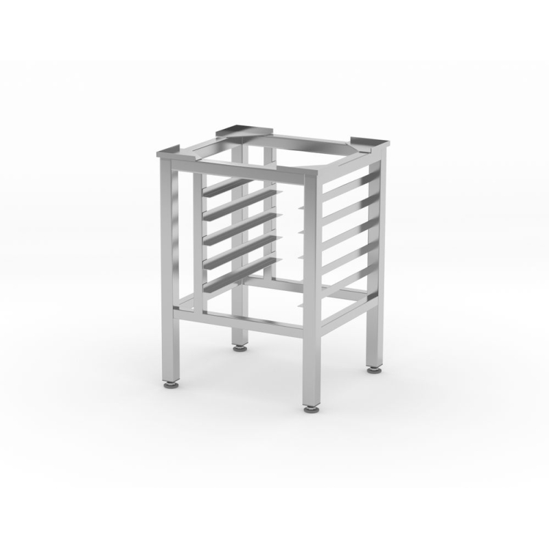 Pi&egrave;tement Four Professionnel Inox 5x GN 1/1, 610x560x(H)620mm - Hendi