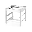 Pi&egrave;tement Lave-Verre Professionnel 40x40 en Acier Inoxydable, Glissi&egrave;res Paniers 400x400mm, Pieds R&eacute;glables - Hendi