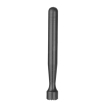 Pilon &agrave; Cocktail Professionnel BarUp Noir, T&ecirc;te Pointue, ABS, ⌀34x207mm - Hendi