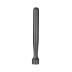 Pilon &agrave; Cocktail Professionnel BarUp Noir, T&ecirc;te Pointue, ABS, ⌀34x207mm - Hendi