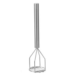 Pilon &agrave; Pur&eacute;e Professionnel Ultra-R&eacute;sistant Inox ⌀118x455mm - Hendi