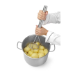 Pilon &agrave; Pur&eacute;e Professionnel Ultra-R&eacute;sistant Inox ⌀118x455mm - Hendi