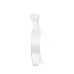 Pince &agrave; ar&ecirc;tes professionnelle t&ecirc;te plate en acier inoxydable, 130mm - Hendi