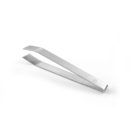Pince &agrave; ar&ecirc;tes t&ecirc;te biseaut&eacute;e professionnelle inox 120mm - Hendi