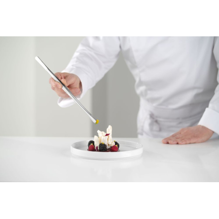 Pince &agrave; dresser cuisine professionnelle t&ecirc;te ronde Inox (L)305mm - Hendi