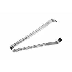 Pince &agrave; Gla&ccedil;ons en Acier Inoxydable Argent, BarUp, Longueur 180mm - Hendi