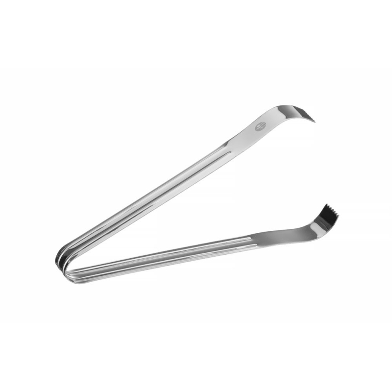 Pince &agrave; Gla&ccedil;ons en Acier Inoxydable Argent, BarUp, Longueur 180mm - Hendi