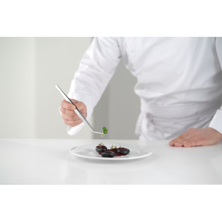 Pince de cuisine incurv&eacute;e professionnelle (L)240mm - Hendi