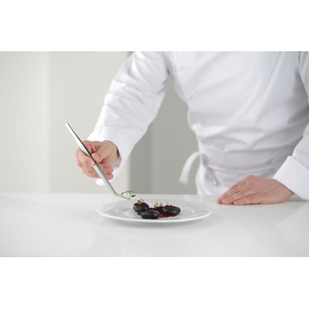 Pince de cuisine incurv&eacute;e professionnelle (L)240mm - Hendi