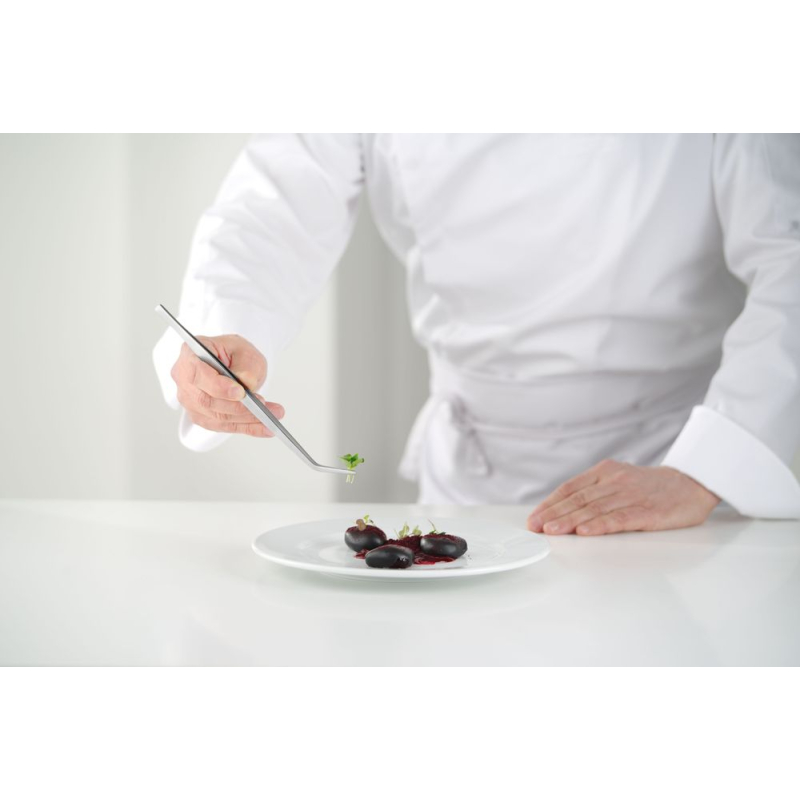 Pince de cuisine incurv&eacute;e professionnelle (L)240mm - Hendi