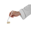 Pince de cuisine incurv&eacute;e professionnelle en inox 160mm - Hendi