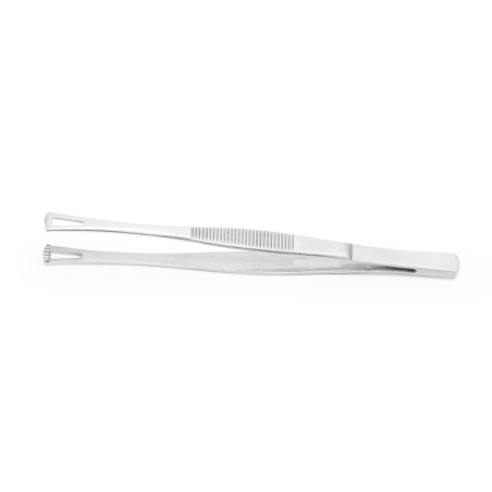 Pince de Cuisine Professionnelle T&ecirc;te Carr&eacute;e (L)145 mm - Hendi