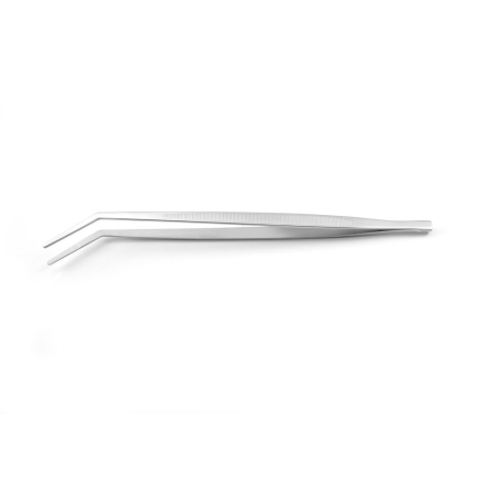 Pince de pr&eacute;cision courb&eacute;e 305mm pour cuisine professionnelle - Hendi
