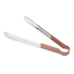 Pince de Service Alimentaire HACCP, 300mm, Brun - Hendi