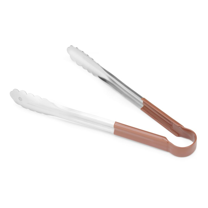 Pince de Service Alimentaire HACCP, 300mm, Brun - Hendi