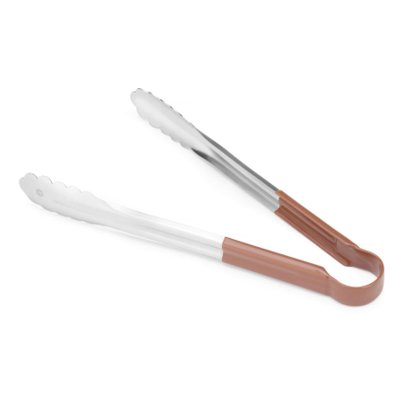 Pince de Service Alimentaire HACCP, 300mm, Brun - Hendi