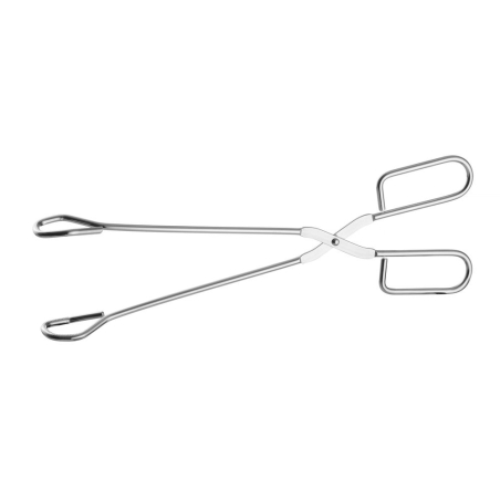 Pince de service professionnelle, inox, 2 pi&egrave;ces, (L)300mm - Hendi