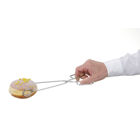 Pince de service professionnelle, inox, 2 pi&egrave;ces, (L)300mm - Hendi