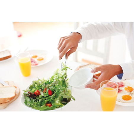 Pince de service transparente 230mm - Hendi