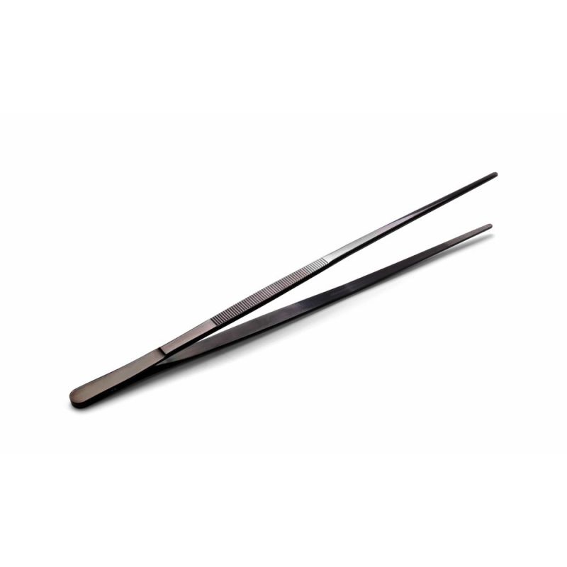 Pince Multifonctionnelle Noire, Rev&ecirc;tement PVD, Qualit&eacute; Durable, Longueur 300mm - Hendi