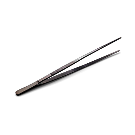 Pince Multifonctionnelle Noire, Rev&ecirc;tement PVD, Qualit&eacute; Durable, Longueur 300mm - Hendi