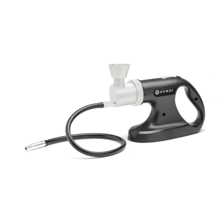 Pistolet &agrave; fumer professionnel 3 vitesses rechargeable pour cuisine et bar - Hendi