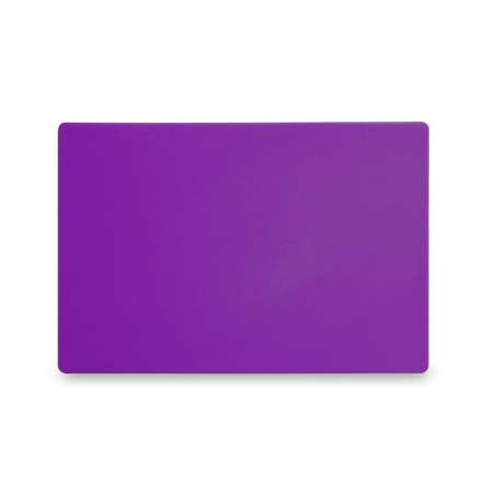 Planche &agrave; D&eacute;couper HACCP Violette 450x300mm Professionnelle - Hendi