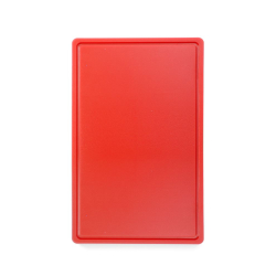 Planche &agrave; D&eacute;couper Professionnelle HACCP GN 1/1 Rouge 530x325mm - Hendi