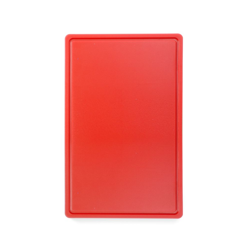 Planche &agrave; D&eacute;couper Professionnelle HACCP GN 1/1 Rouge 530x325mm - Hendi