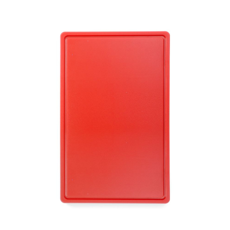 Planche &agrave; D&eacute;couper Professionnelle HACCP GN 1/1 Rouge 530x325mm - Hendi