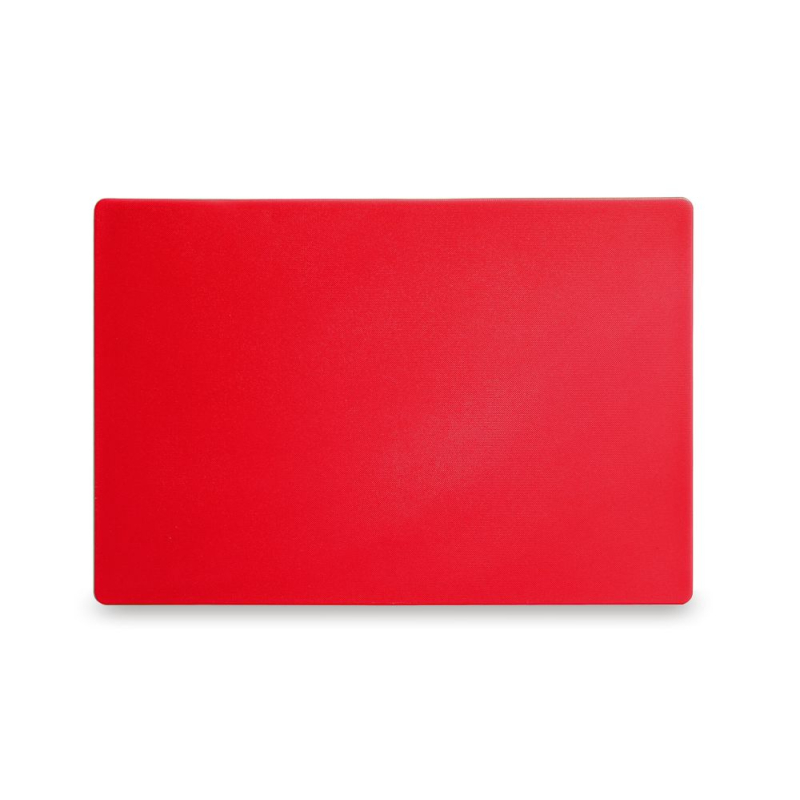 Planche &agrave; D&eacute;couper Professionnelle HACCP Rouge 450x300mm - Hendi