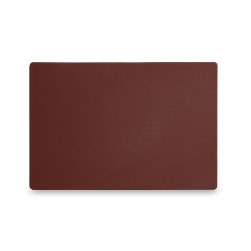 Planche &agrave; D&eacute;couper Professionnelle HACCP, 450x300mm, Marron - Hendi