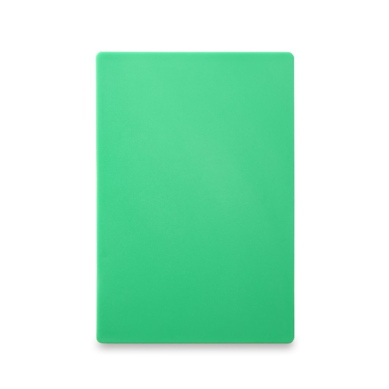 Planche &agrave; D&eacute;couper Professionnelle HACCP, Verte, 600x400mm - Hendi
