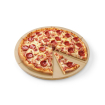 Planche &agrave; pizza en bois de h&ecirc;tre avec guides de coupe ⌀350mm - Hendi